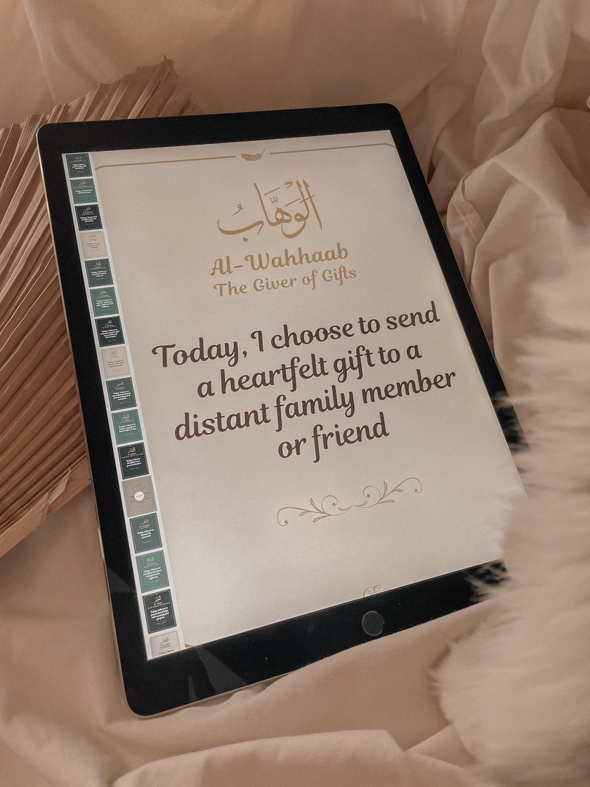 99 Names of Allah: Daily Affirmation Flashcards