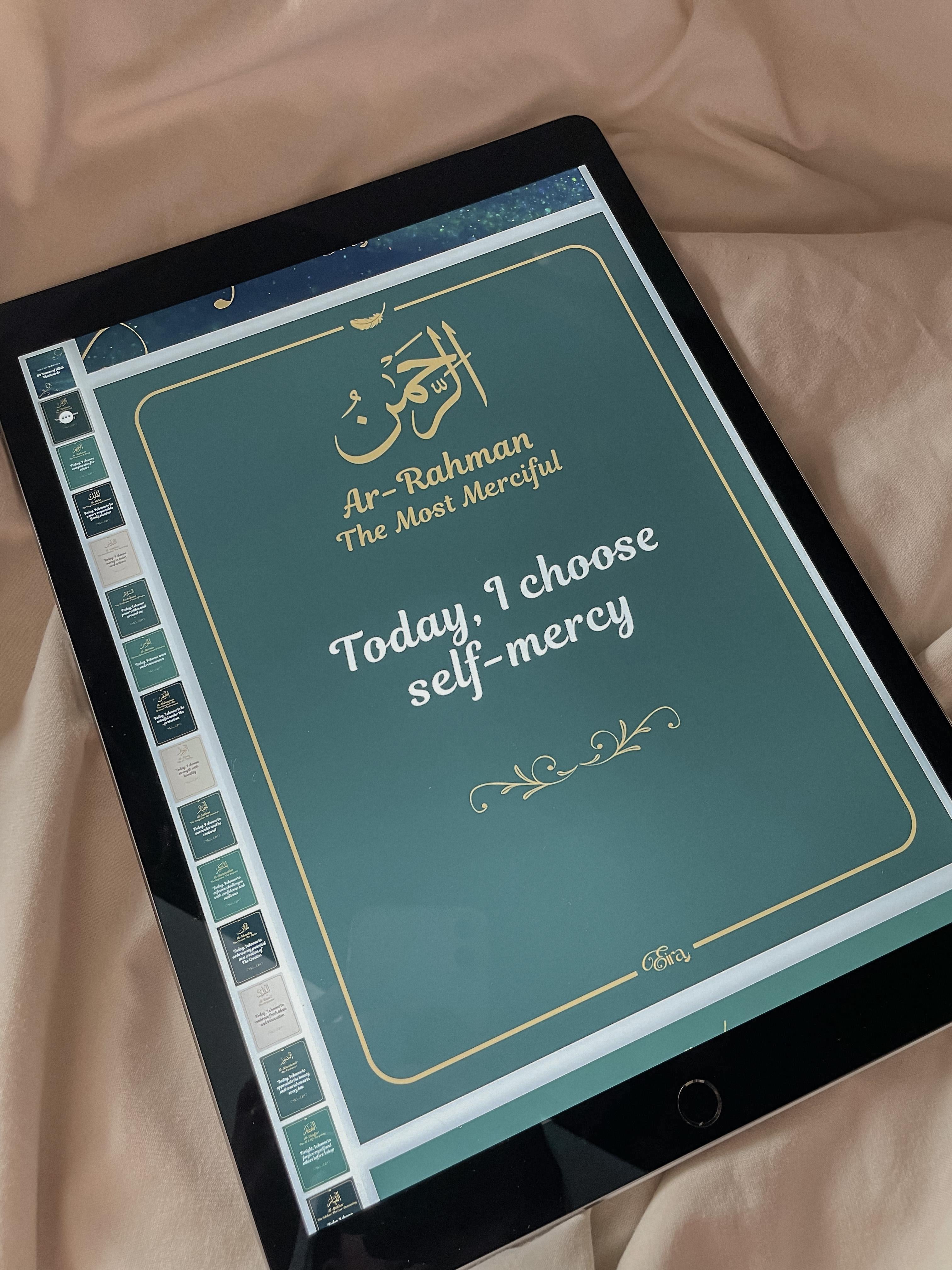 99 Names of Allah: Daily Affirmation Flashcards