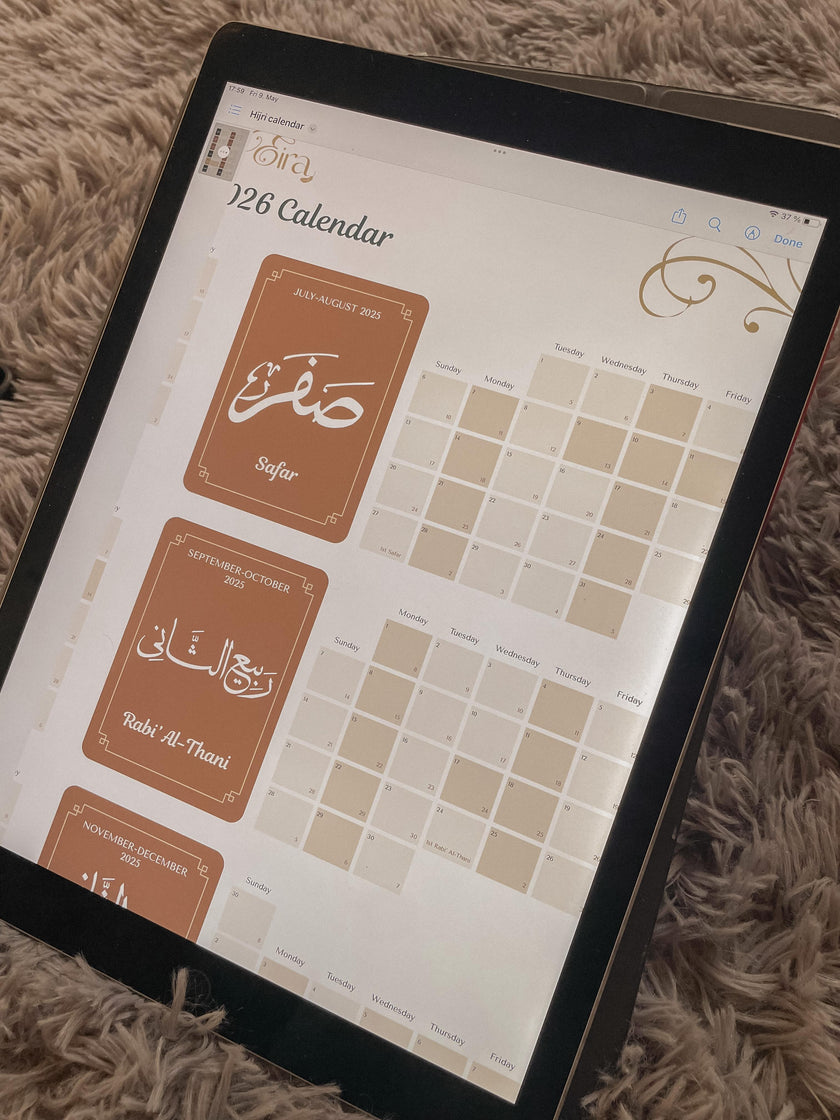 Hijri & Gregorian Calendar