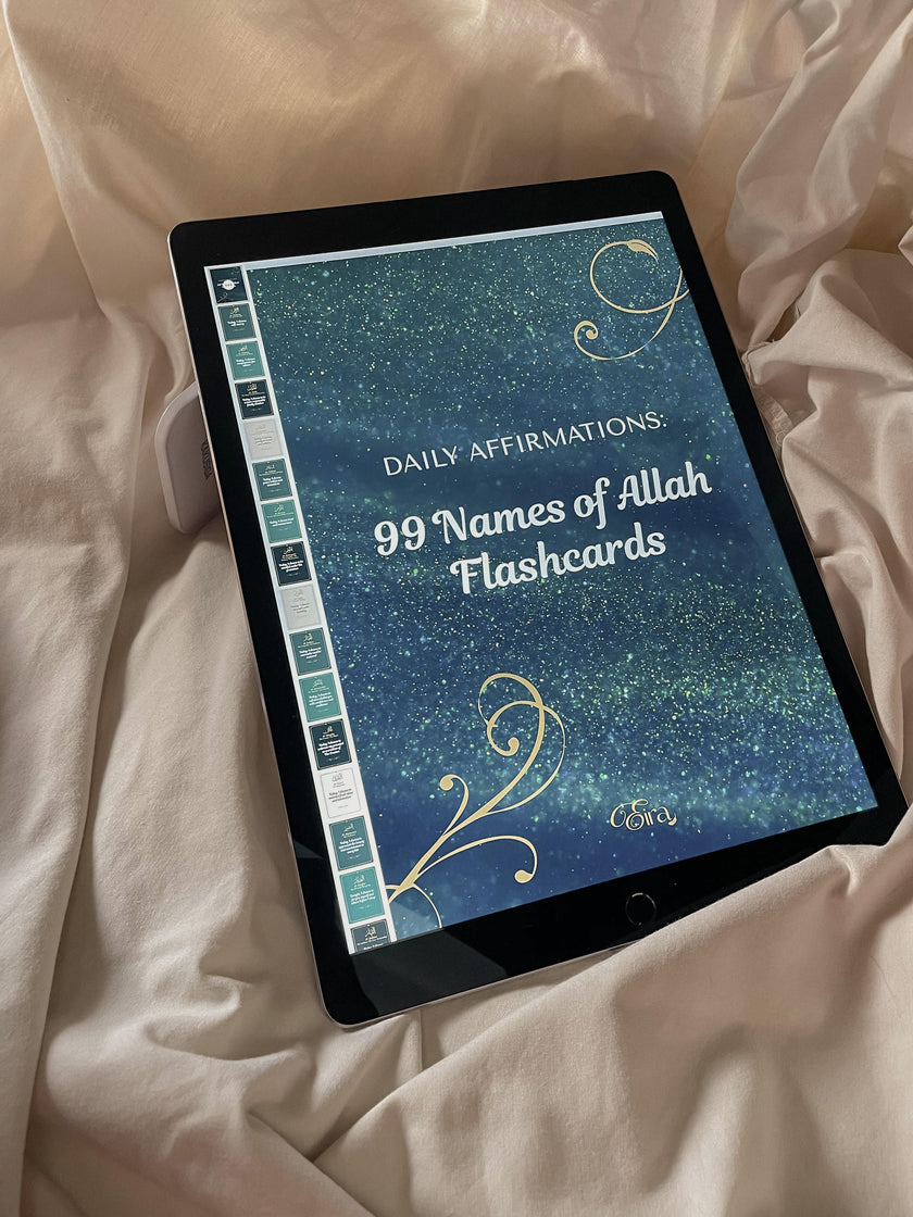 99 Names of Allah: Daily Affirmation Flashcards