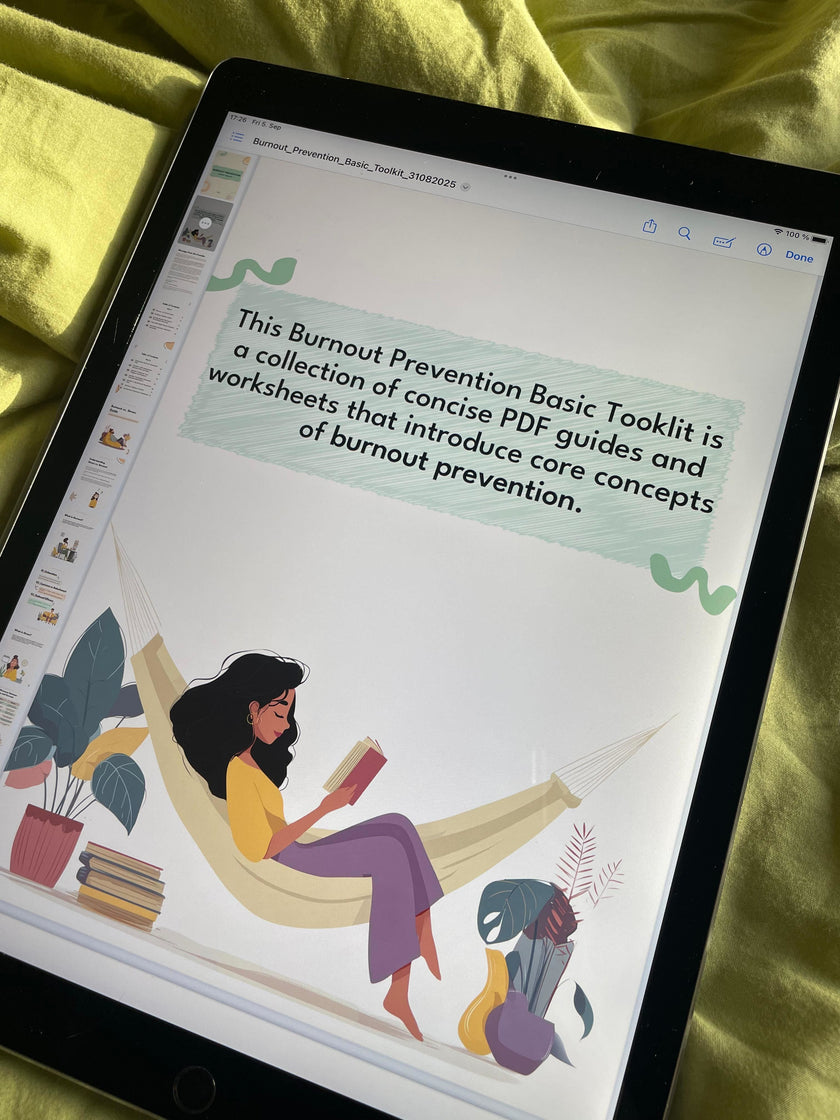 Burnout Prevention Basic Toolkit